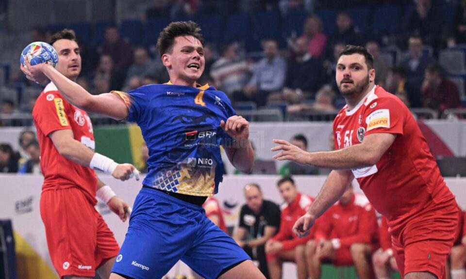 Daniel Stanciuc a evoluat curajos in meciul cu Austria. Foto Profimedia