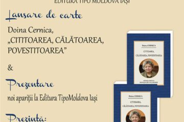 Scriitoarea Doina Cernica își lansează, joi, la Biblioteca Bucovinei, volumul „Cititoarea, călătoarea, povestitoarea”