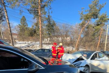 Un nou accident pe Calea Unirii
