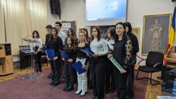 Grupul vocal „Artes” de la Colegiul de Artă „Ciprian Porumbescu” Suceava