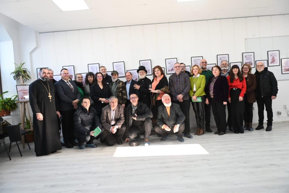 Maestrul Mihai Pânzaru - PIM și-a sărbătorit ziua de naștere printre prieteni și colaboratori, la Galeria Zamca, la vernisajul expoziției „Sublimare”