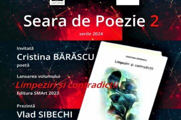 Poetele Cristina Bărăscu și Mădălina Chițu, invitate la o nouă Seară de Poezie