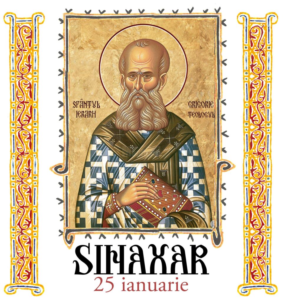 Sinaxar 25 ianuarie 2024