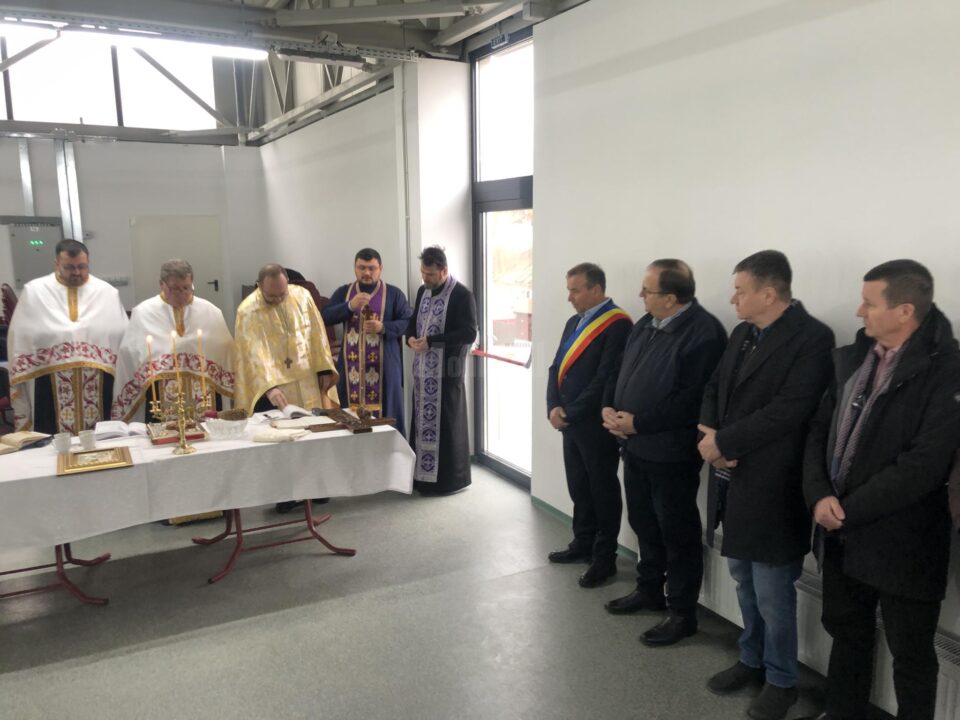 La Liteni a fost inaugurată o nouă sală de sport