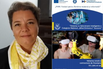 Corina Nuțu, directoarea Colegiului Național „Mihai Eminescu” Suceava