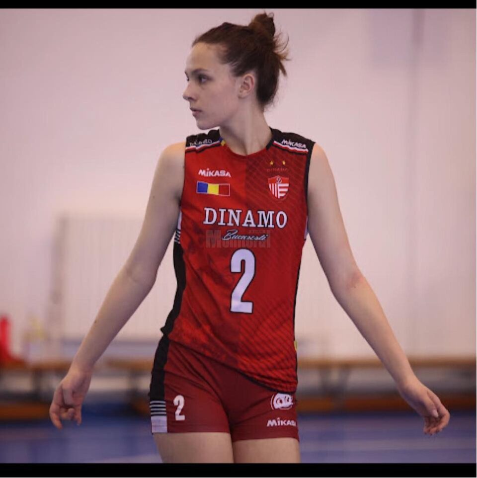 Maria Cimbru este o tânără speranță a voleiului românesc