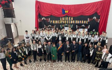 Ziua Micii Uniri - 24 Ianuarie - sărbătorită la Liceul Tehnologic „Ștefan cel Mare” Cajvana