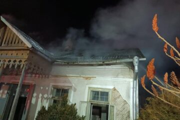 Incendiu casă Solca