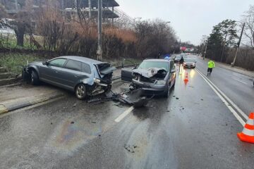 Încă un accident pe Calea Unirii