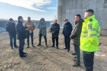 Prefectul de Suceava afirmă că a fost informat că lucrările la podul de la Milișăuți se vor relua în prima decadă a acestei luni
