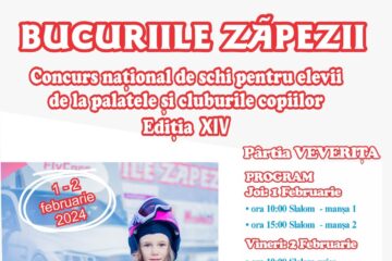 Concursul Național de Schi pentru copii „Bucuriile Zăpezii”