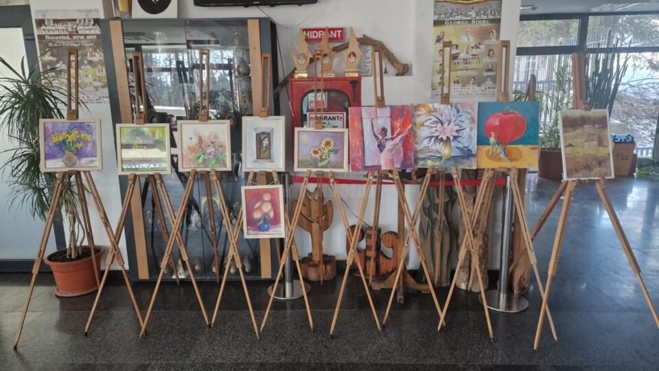 40 de lucrări realizate de artiștii Iosif Csukat și Ovidiu Ambrozie Bortă - BOA pot fi admirate la Centrul Cultural Bucovina. Foto artistul.studio
