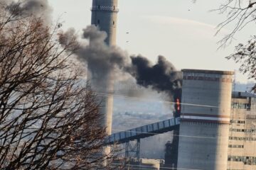 Incendiu la una dintre construcțiile fostei Termica
