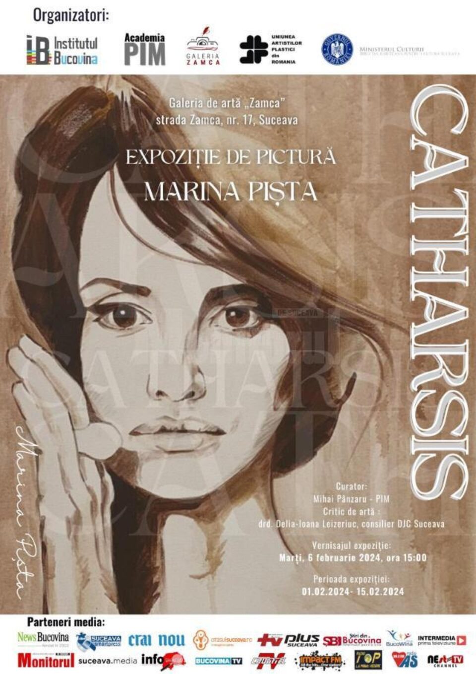 Expoziție de pictură, la Galeria de artă „Zamca”