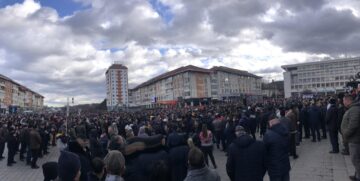 Gheorghe Flutur a organizat la Suceava cel mai mare miting antiextremism din România