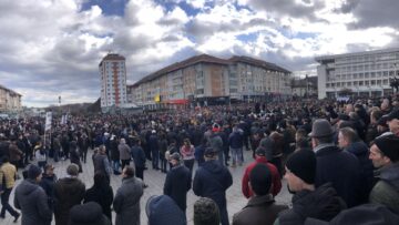 Gheorghe Flutur a organizat la Suceava cel mai mare miting antiextremism din România