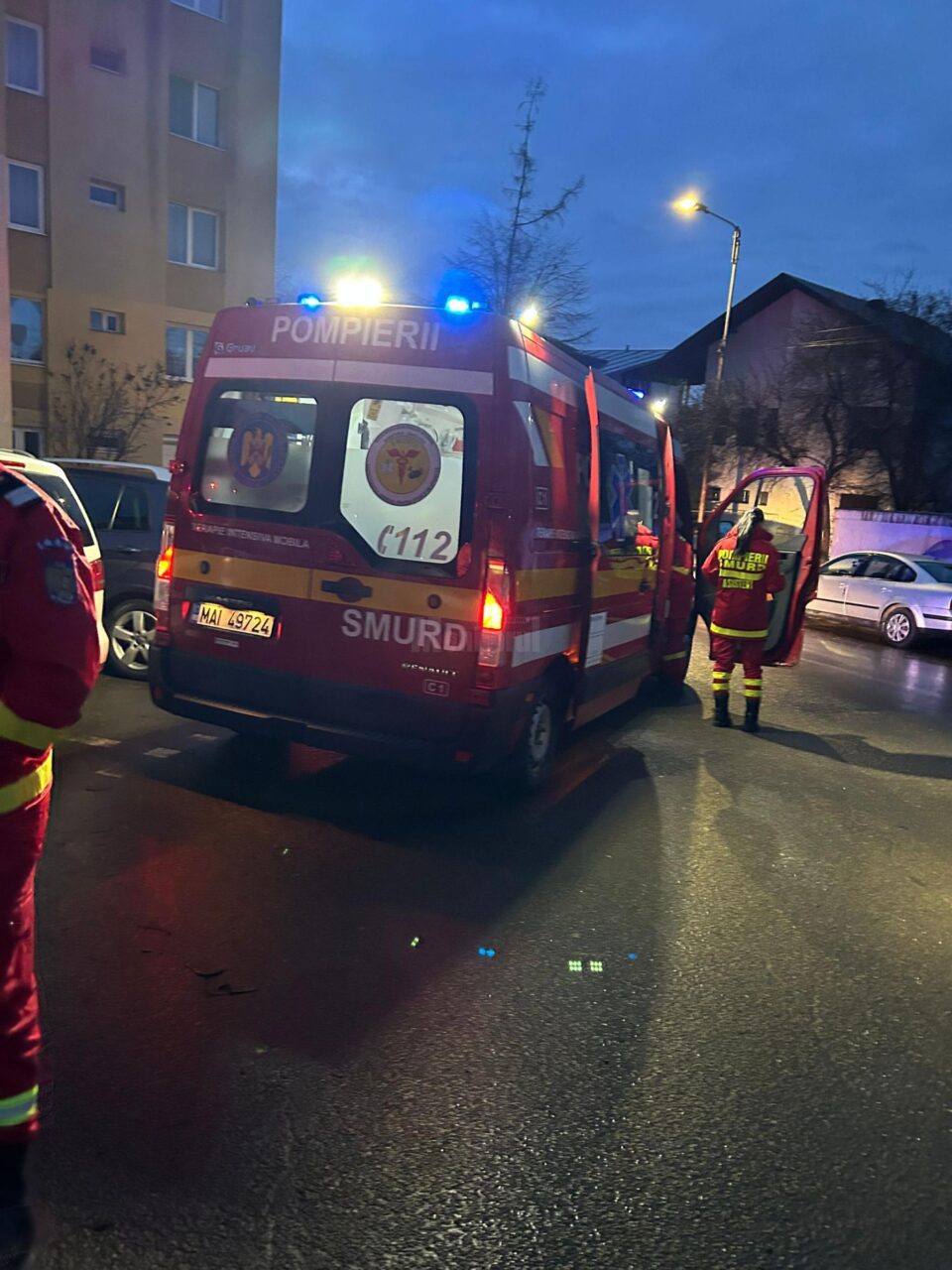 Tragedie, luni dimineață, pe strada Alexandru cel Bun din Suceava
