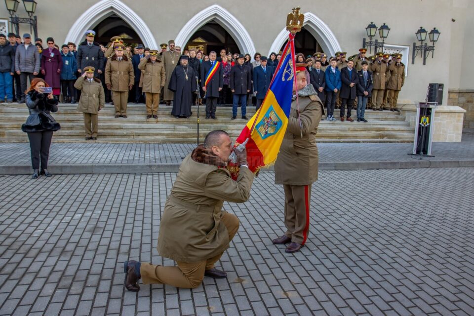 Schimbare de comandă la Colegiul Militar „Ștefan cel Mare”. Foto: Laurențiu Sbiera