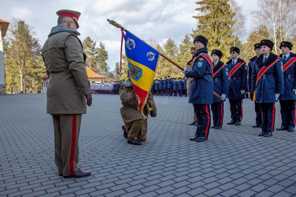 Schimbare de comandă la Colegiul Militar „Ștefan cel Mare”. Foto: Laurențiu Sbiera