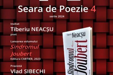 Poetul și traducătorul Tiberiu Neacșu, invitat, vineri, la o nouă seară de poezie