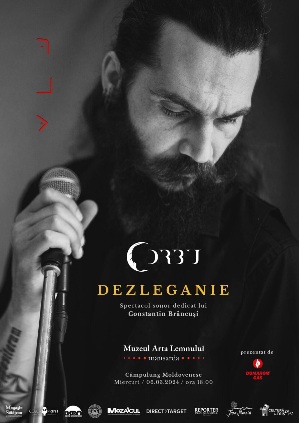 „Dezleganie (Ritualul)”, spectacol susținut de violonistul Sergiu CORBU Boldor, la Muzeul Arta Lemnului „Dezleganie (Ritualul)”, spectacol susținut de violonistul Sergiu CORBU Boldor, la Muzeul Arta Lemnului