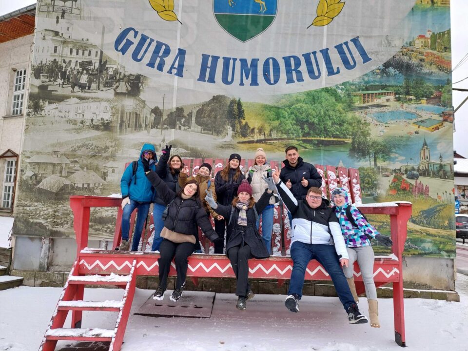 Studenți belgieni, în practică la Gura Humorului