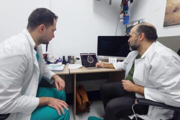 Dr. Gabriel Mircea si dr. Mihai Creteanu Jr.