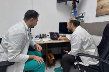 Dr. Gabriel Mircea și dr. Mihai Crețeanu Jr
