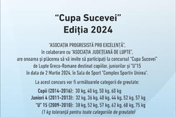 Au început pregătirile pentru Cupa Sucevei la lupte greco-romane