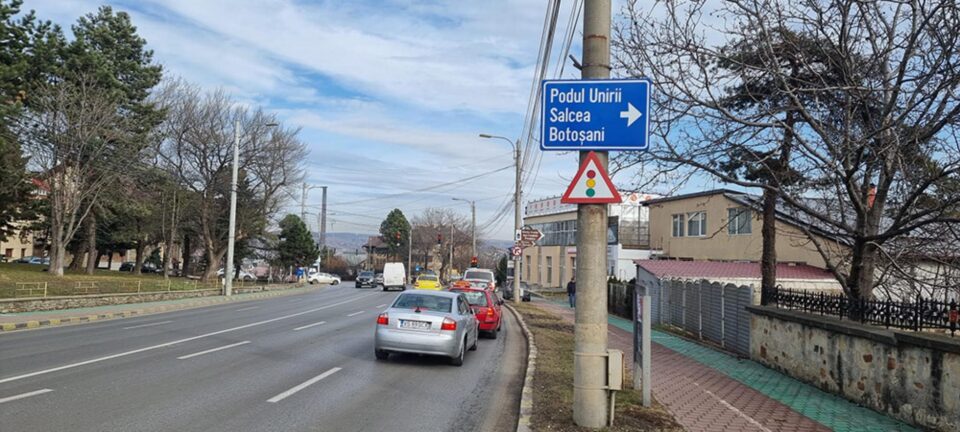 Indicatorul din centrul Sucevei