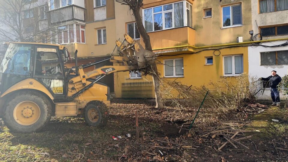 Războiul cu bascheții și improvizațiile dintre blocuri, reluat la Suceava, din cartierul George Enescu