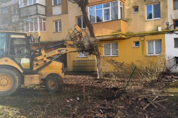 Războiul cu bascheții și improvizațiile dintre blocuri, reluat la Suceava, din cartierul George Enescu