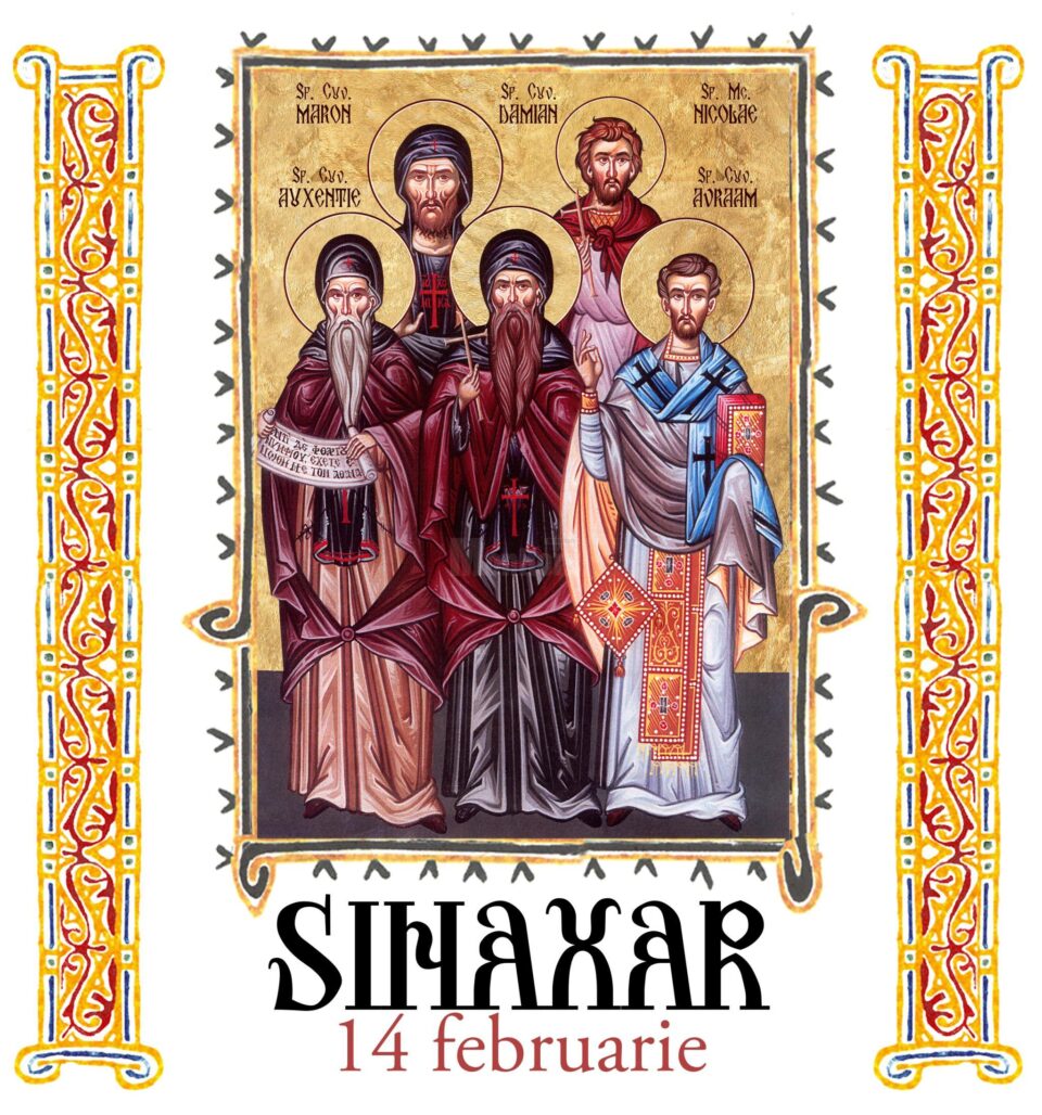Sinaxar 14 februarie 2024