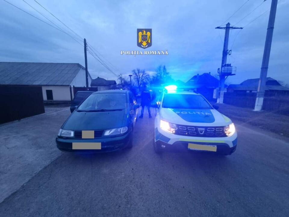 Un șofer băut care își agresase soția a ajuns la Psihiatrie după ce polițiștii l-au prins după o urmărire în trafic