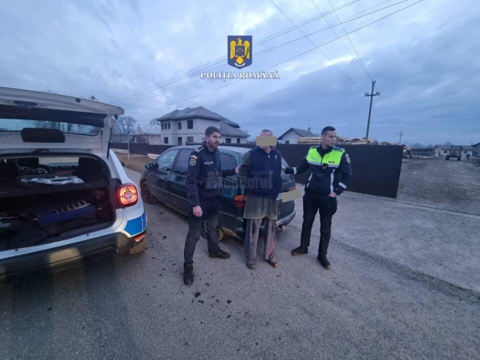 Un șofer băut care își agresase soția a ajuns la Psihiatrie după ce polițiștii l-au prins după o urmărire în trafic