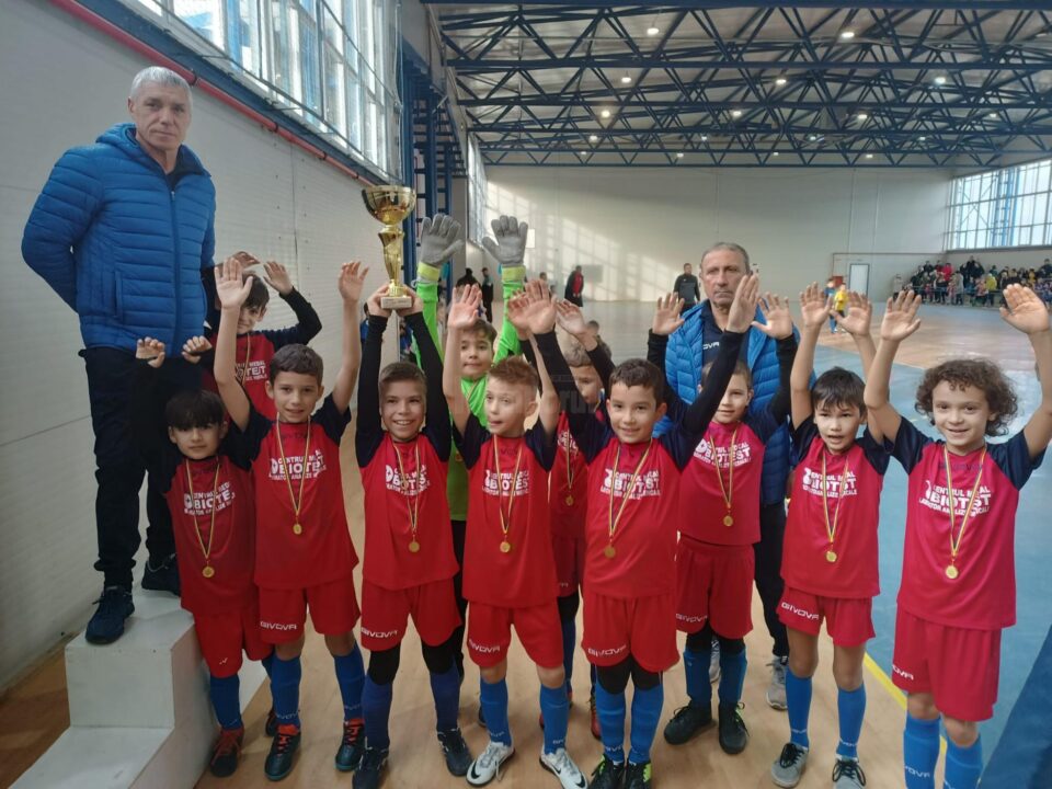 Copiii de la AS Unirea Suceava sunt antrenați pe trei grupe de vârstă