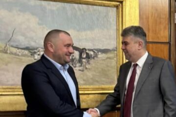 Radu Reziuc a avut o intalnire cu premierul Romaniei, Marcel Ciolacu
