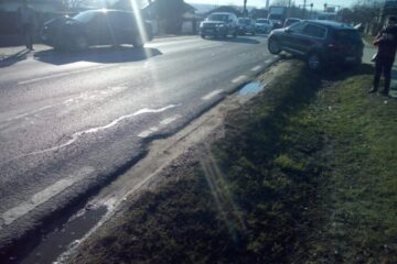 Accident produs pe DN 29 Suceava – Botoșani, pe raza satului Plopeni