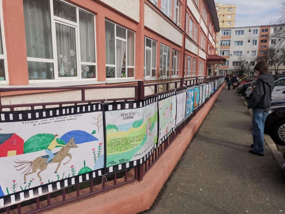Planșe ilustrând fragmente din cărțile preferate