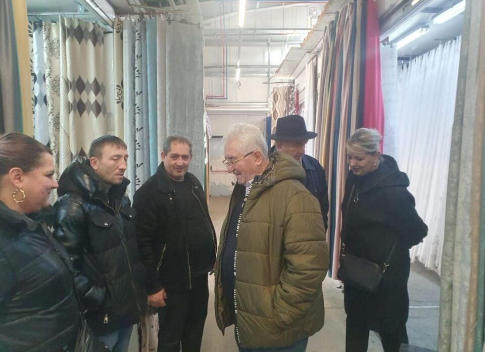 Primarul Sucevei, Ion Lungu, prezent în Bazar, la discuții cu comercianții