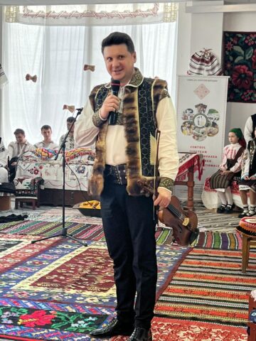 Dirijorul Mihai Cotos la Vorona