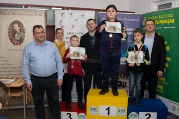 Festivalul de șah rapid pentru elevi „Cuza Open”, ediția a IV-a, și-a desemnat câștigătorii