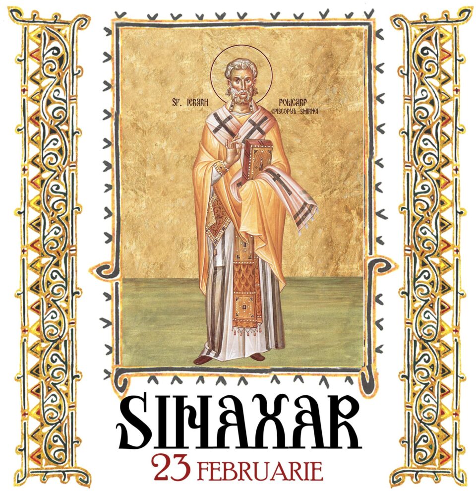 Sinaxar 23 februarie 2024
