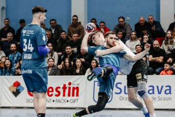 Balazs Botond a fost cel mai bun marcator al universitarilor în confruntarea cu Dinamo