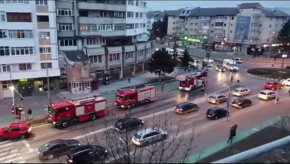Incendiu oprit la timp