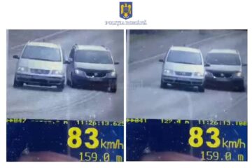Zeci de șoferi, amendați pentru că mergeau cu viteză peste limita legală pe Calea Unirii din Suceava