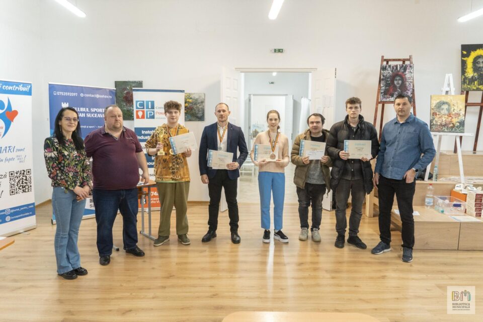 Peste 50 de jucători de toate vârstele au participat la prima ediție a Concursului de șah clasic „Memorialul Mihai Burduja”