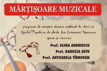 „Mărțișoare muzicale”, recital de muzică clasică la Biblioteca Bucovinei
