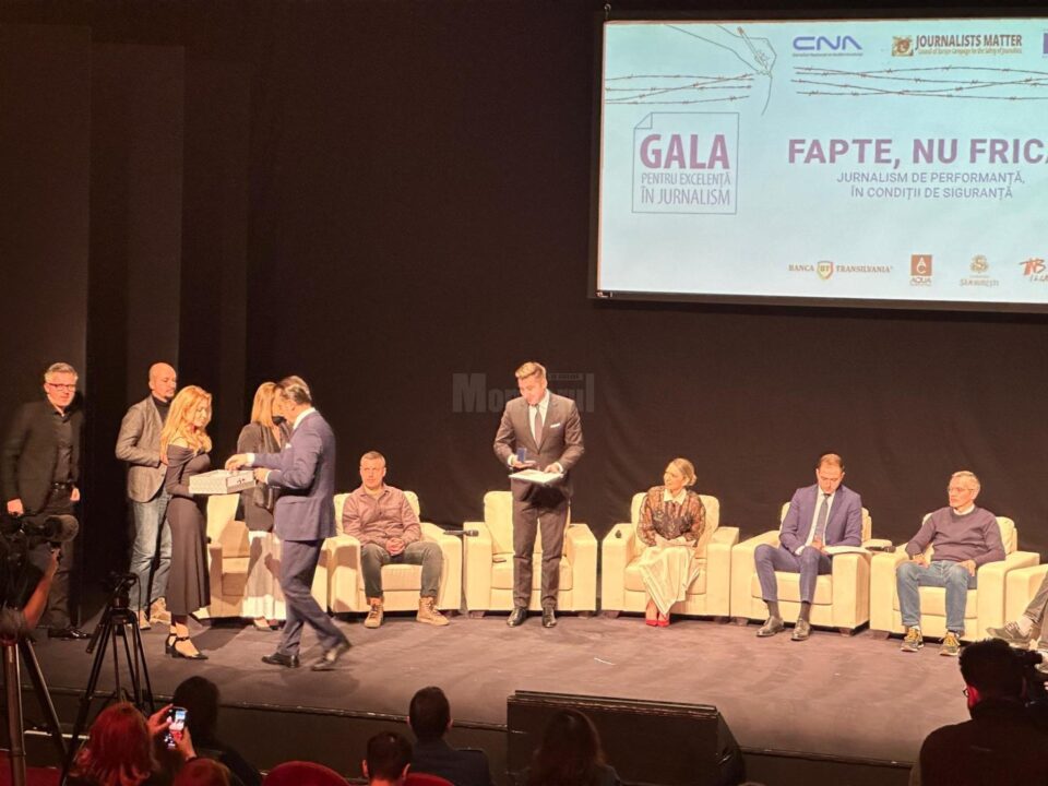Gala pentru Excelență în Jurnalism, organizată de Consiliul Național al Audiovizualului