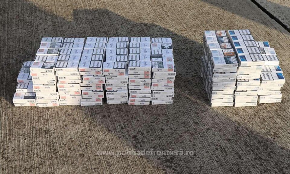 Mercedes ML, în valoare de 50.000 de euro, indisponibilizat pentru că transporta țigări de contrabandă